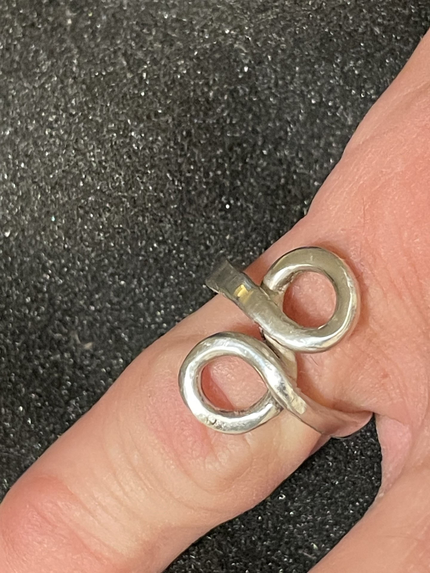infinity circle ring
