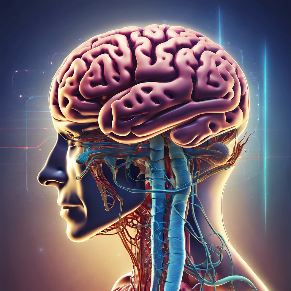 Human brain and nervous system
