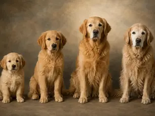 The life stages of the dog
