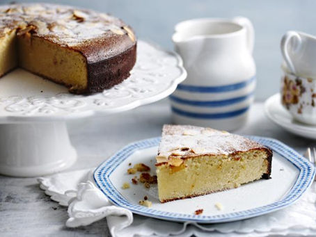 Gluten-free apple and almond cake
