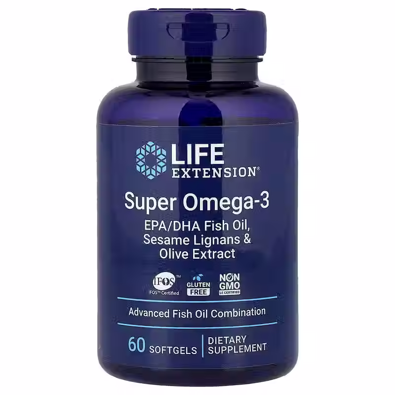 Life Extension Ультра омега-3 - 60 капсул