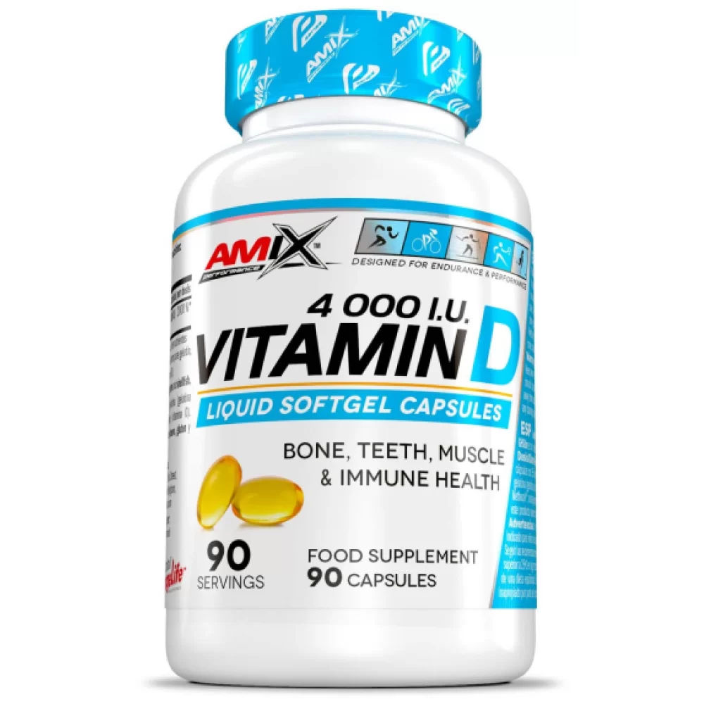 Вітамін Д3 Amix Performance Vitamin D3 4000 IU - 90 капсул
