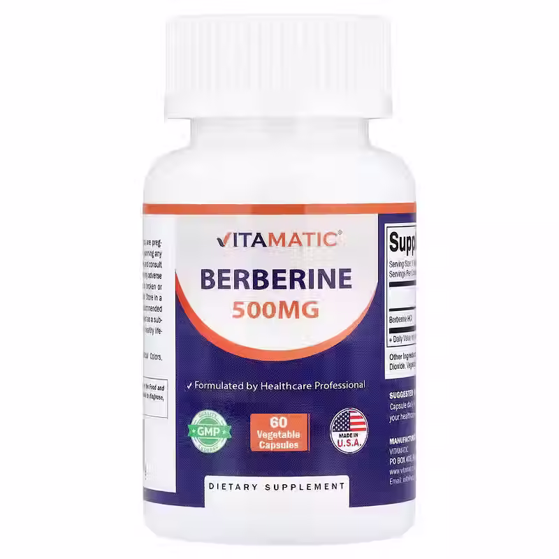 Vitamatic Берберин 500 мг - 60 капсул