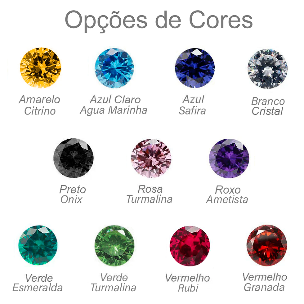 Miniatura: Anel Solitário aro Duplo 10K