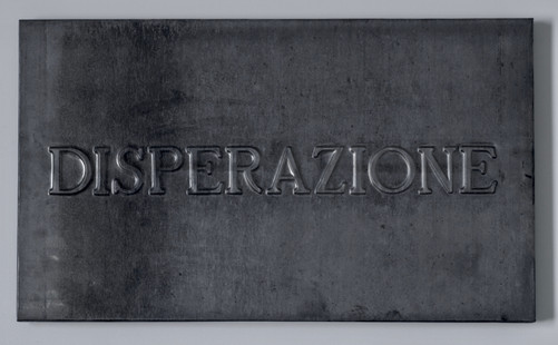 Vittorio Messina, Disperazione, 2018, pi