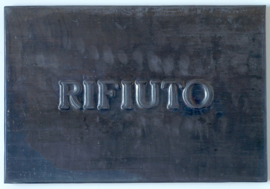 Vittorio Messina, Rifiuto, 2018, piombo