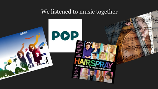 we chose music together