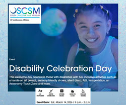 Disability Celebration Day March 14th
