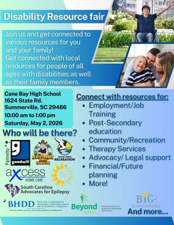 LowCountry Disability Resource Fair May 2