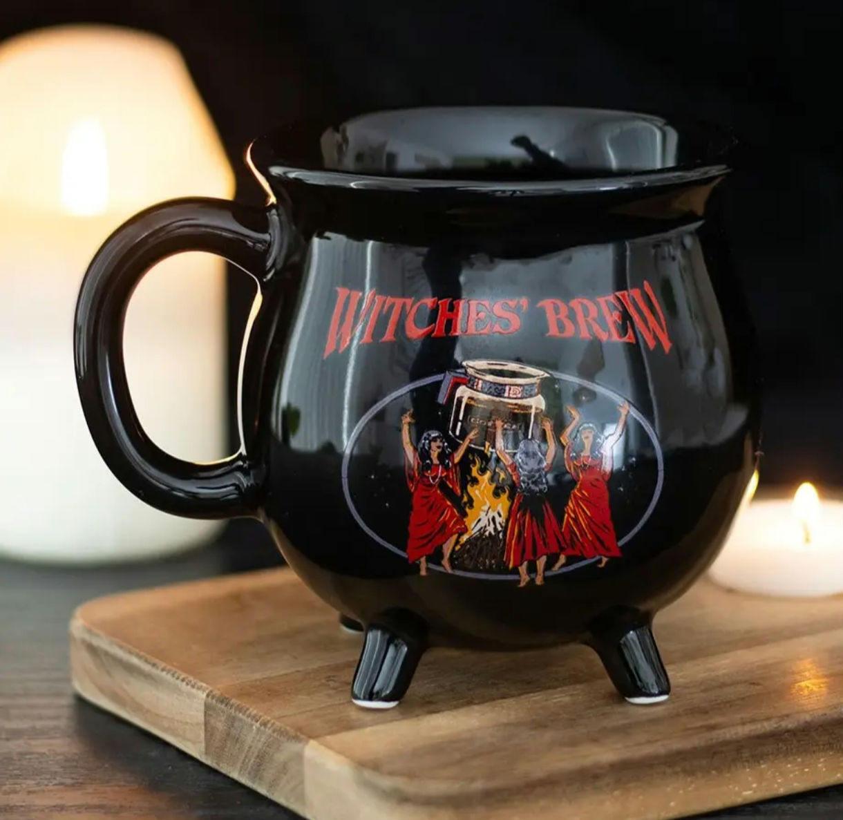 Mug Chaudron de Sorcières par Steven Rhodes