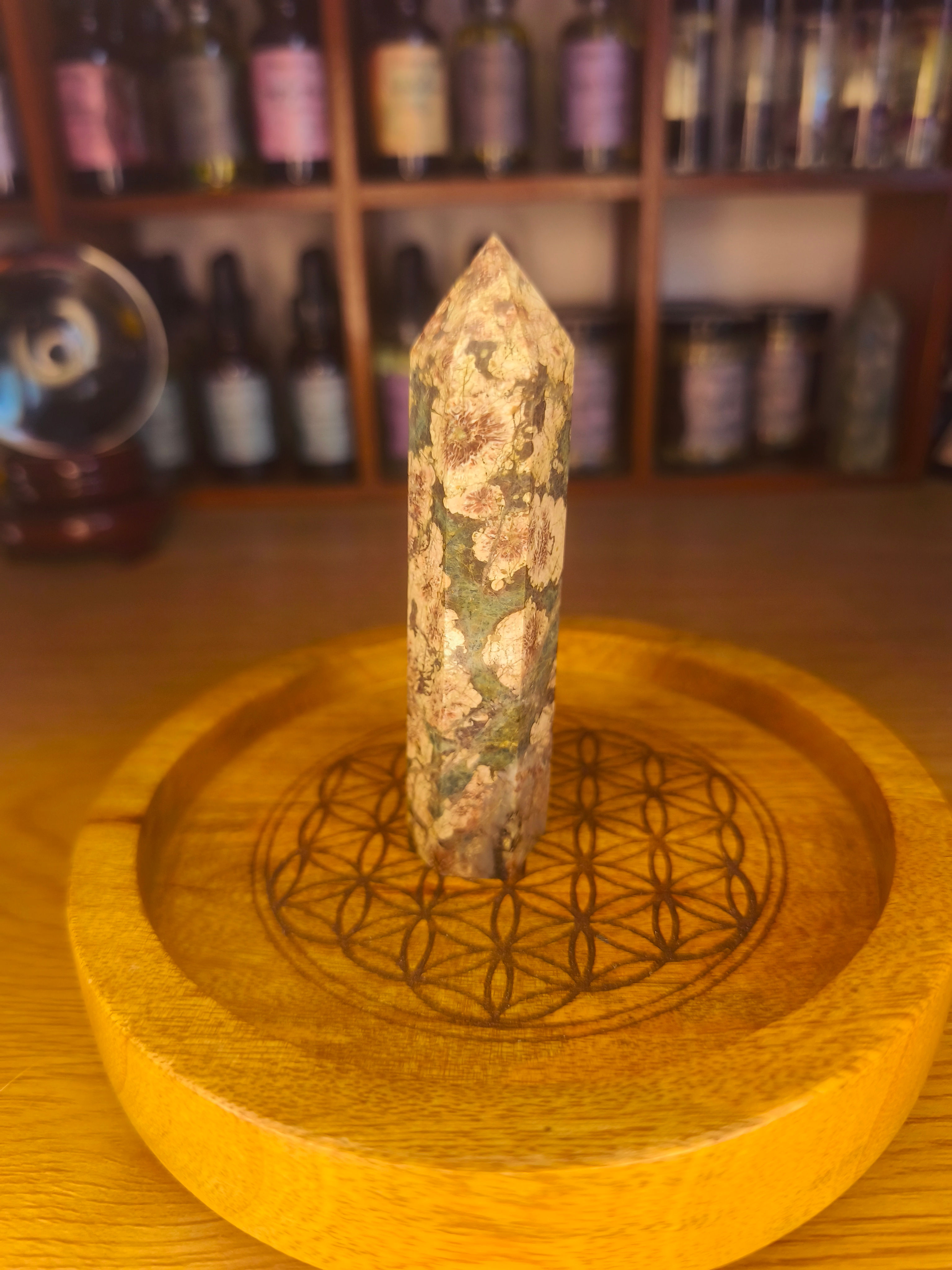 Pointe en Agate Fleur