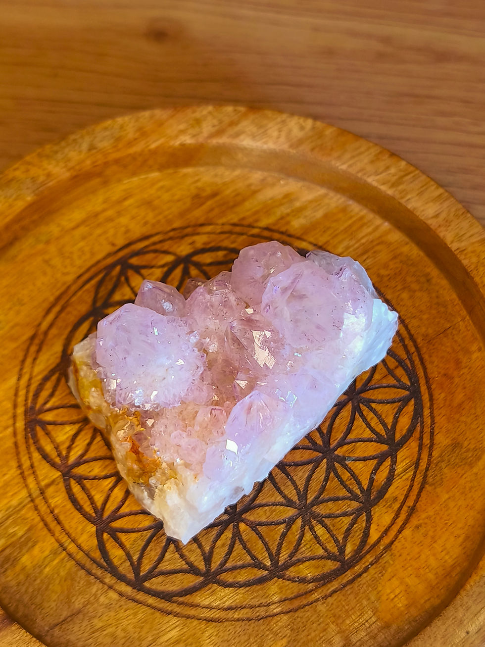 Miniature : Grand spécimen de quartz améthyste Spirit