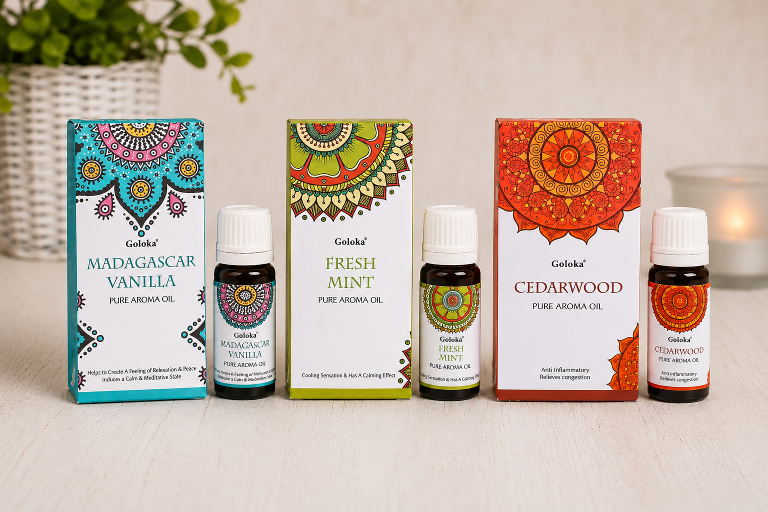 Huiles Aromatiques Pures - Goloka (10 ml)
