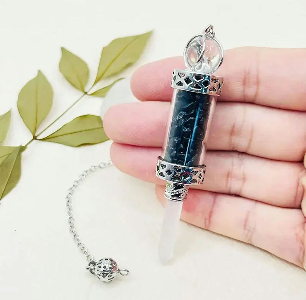 Pendule bouteille de protection