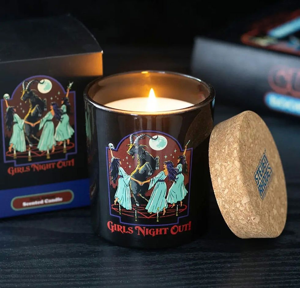 Bougie Opium Noir pour une Soirée entre Filles par Steven Rhodes