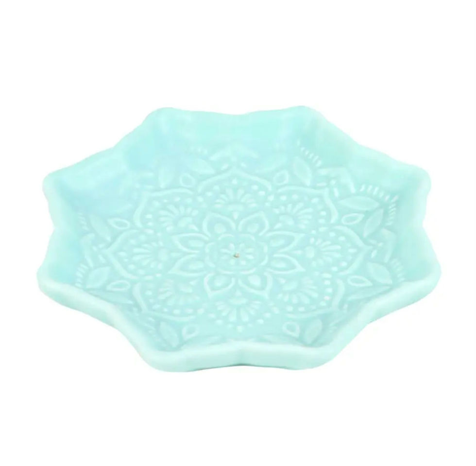 Miniatura: Support bâtonnet d'encens blue mandala