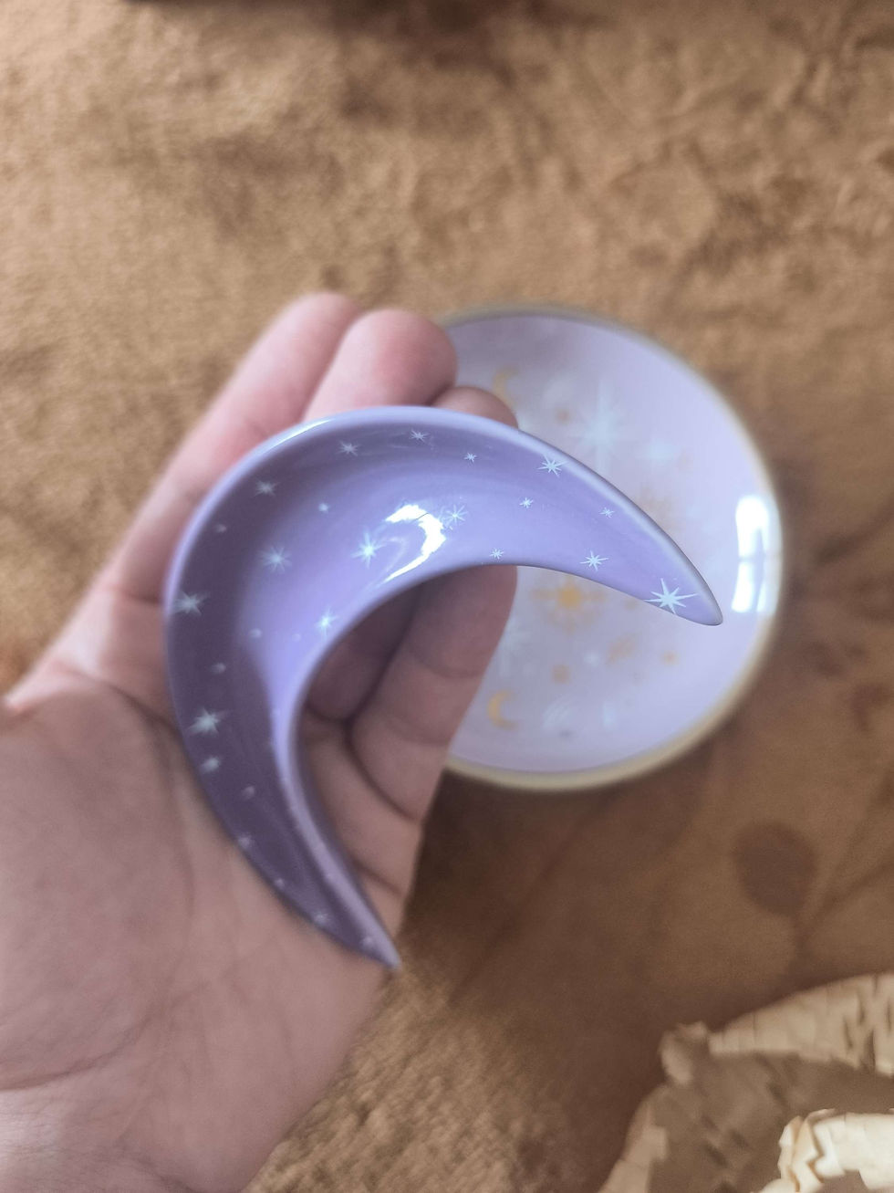 Miniature : Coupelles empilables pour bibelots Lune pourpre