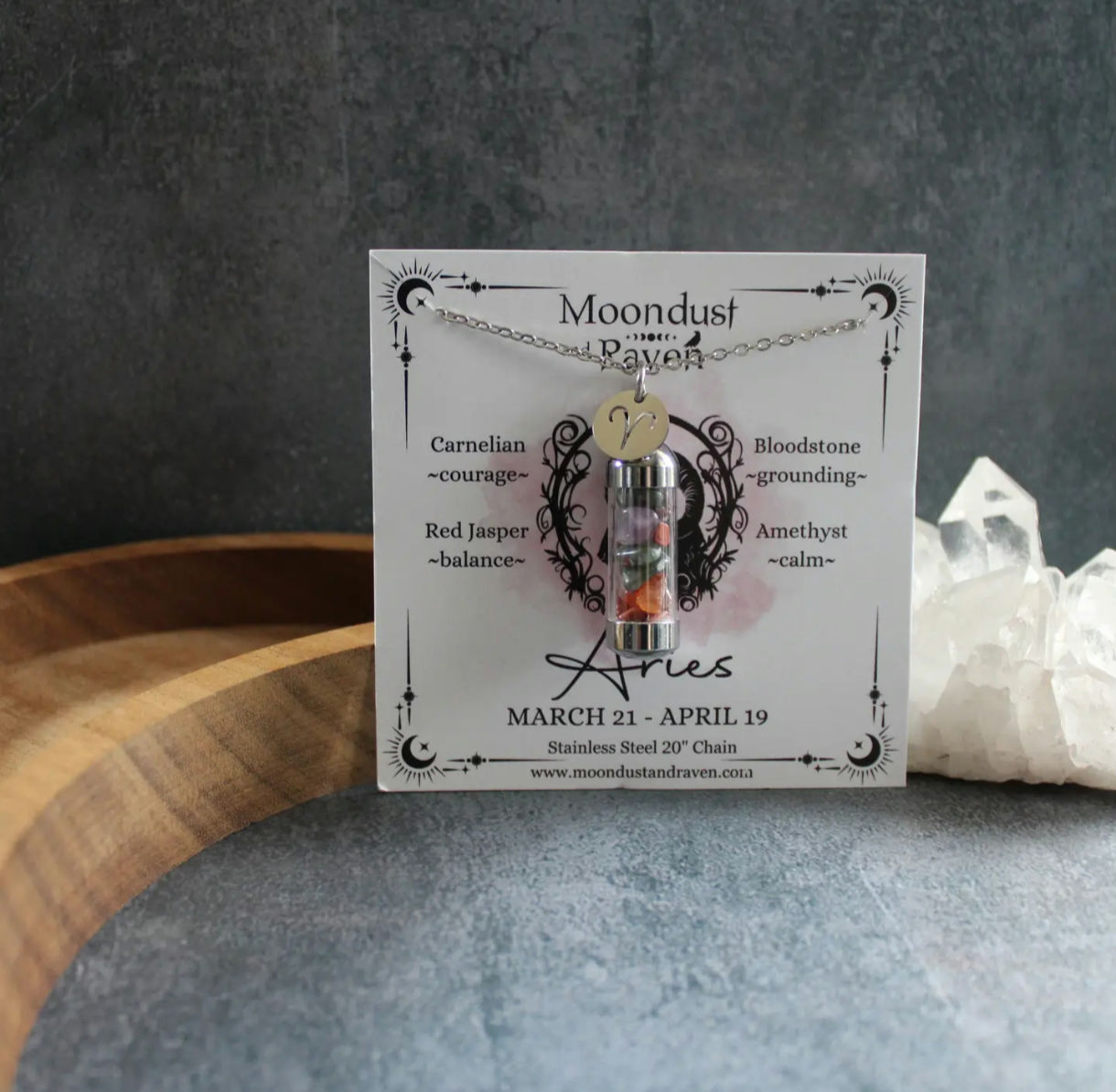 Collier amulette jar Bélier ♈