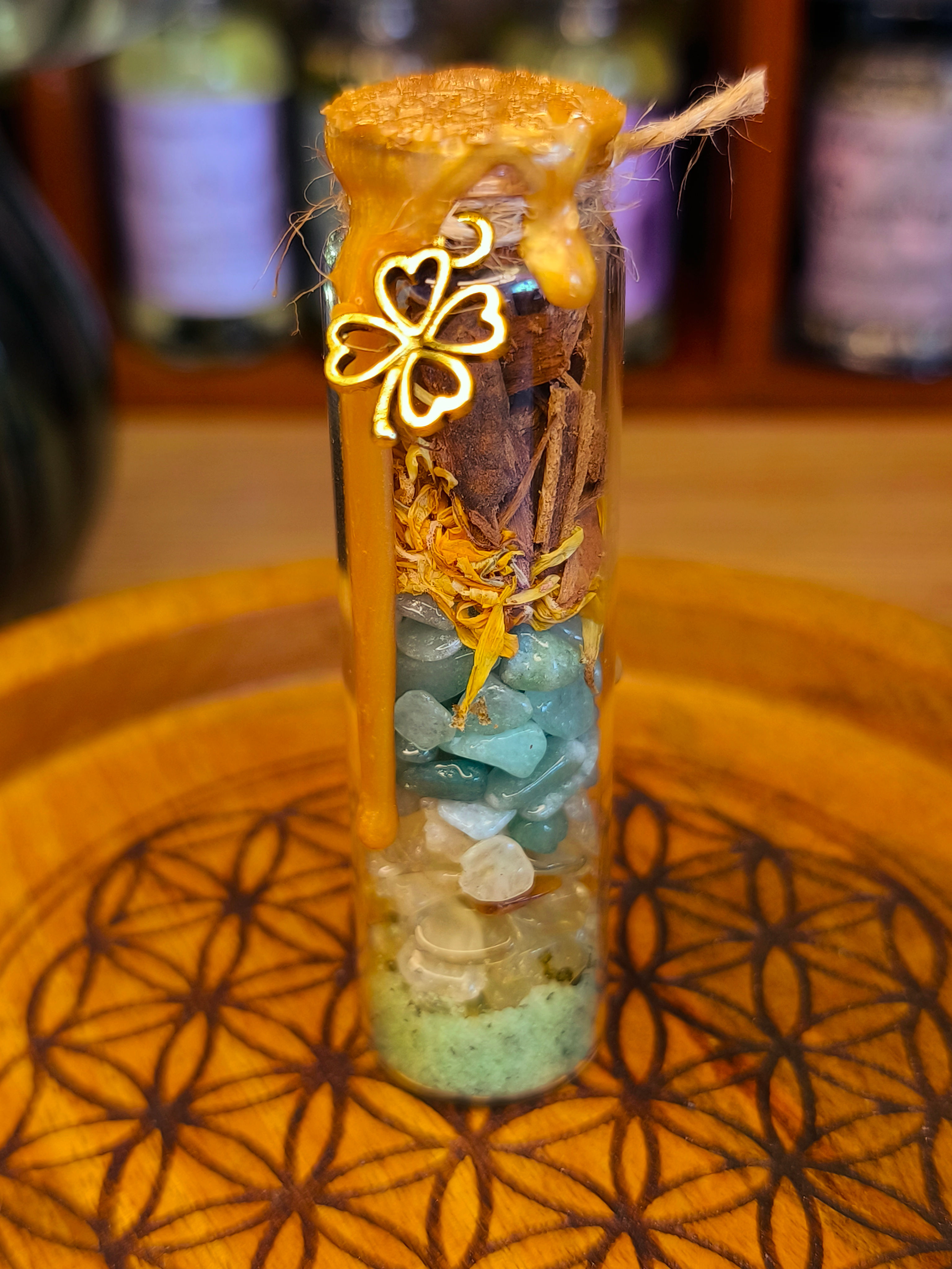 Spell jar abondance financière 💸