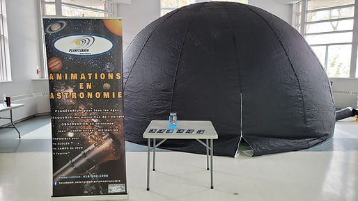 Planétarium sur la route
