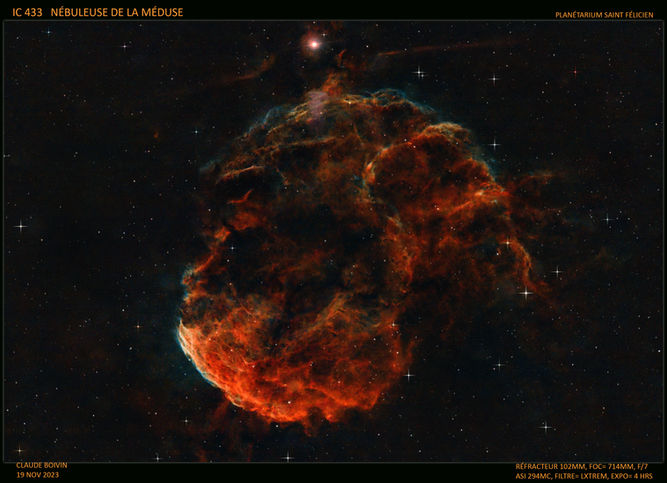 Nébuleuse de la méduse