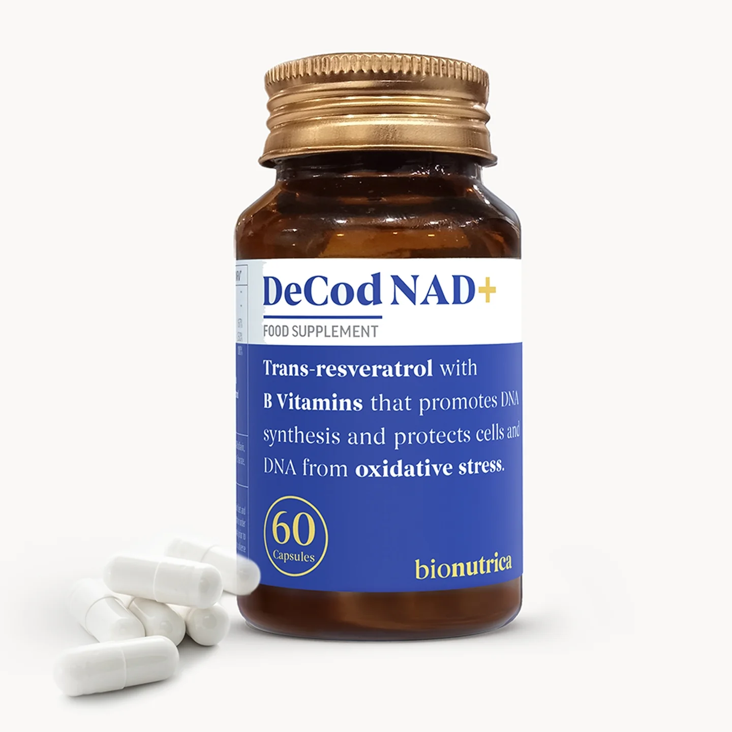 Bottle of DeCod NAD+
