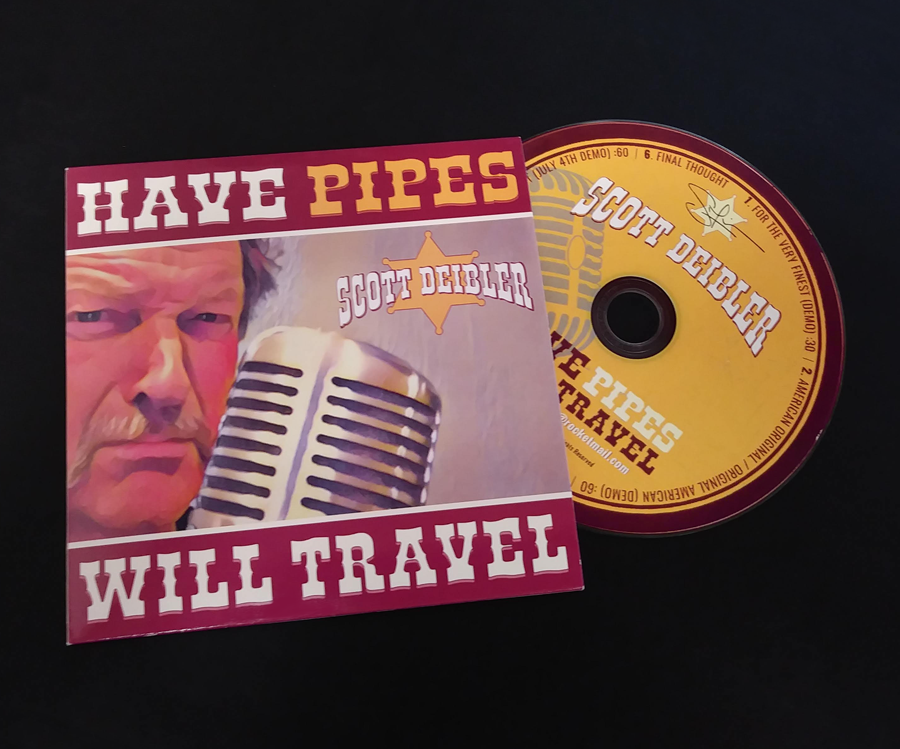 Scott Diebler CD and Sleeve
