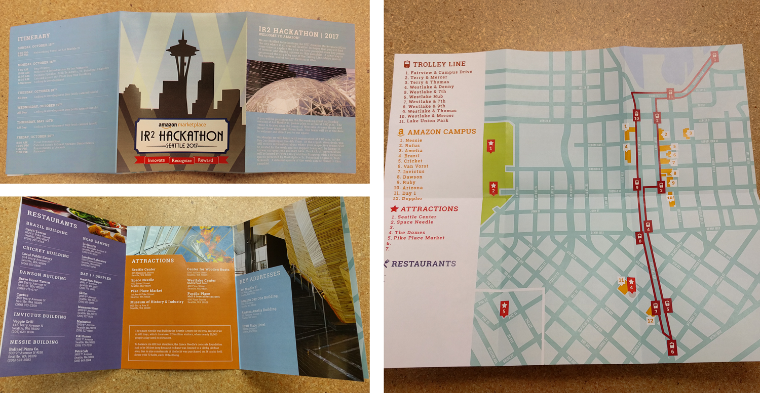 Amazon Seattle Hackathon Map