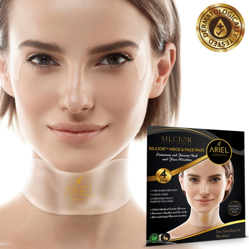 Anti Wrinkle Neck Pad +Bonus silcior store new