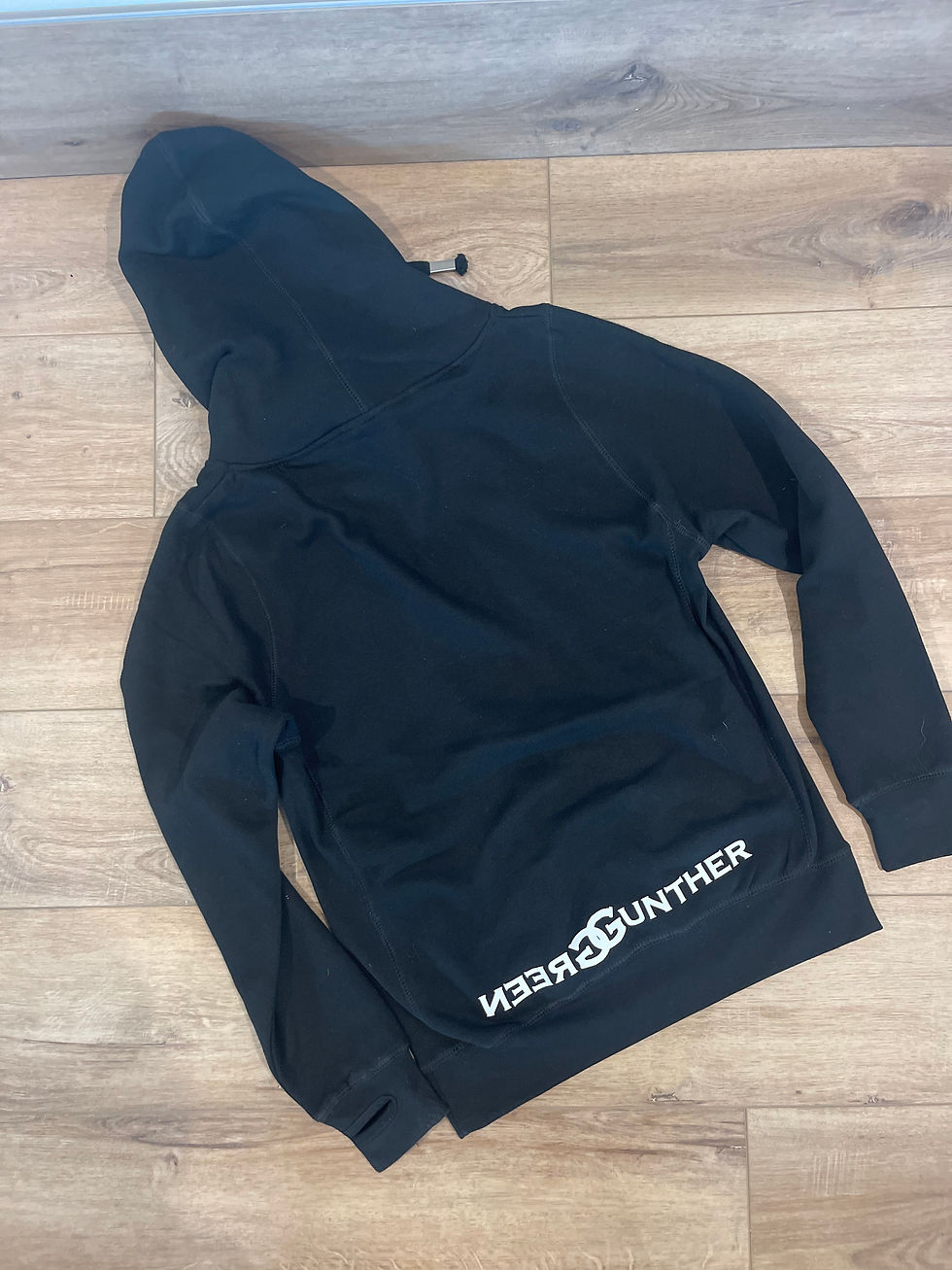 Thumbnail: Crossneck Hooded Sweatshirt
