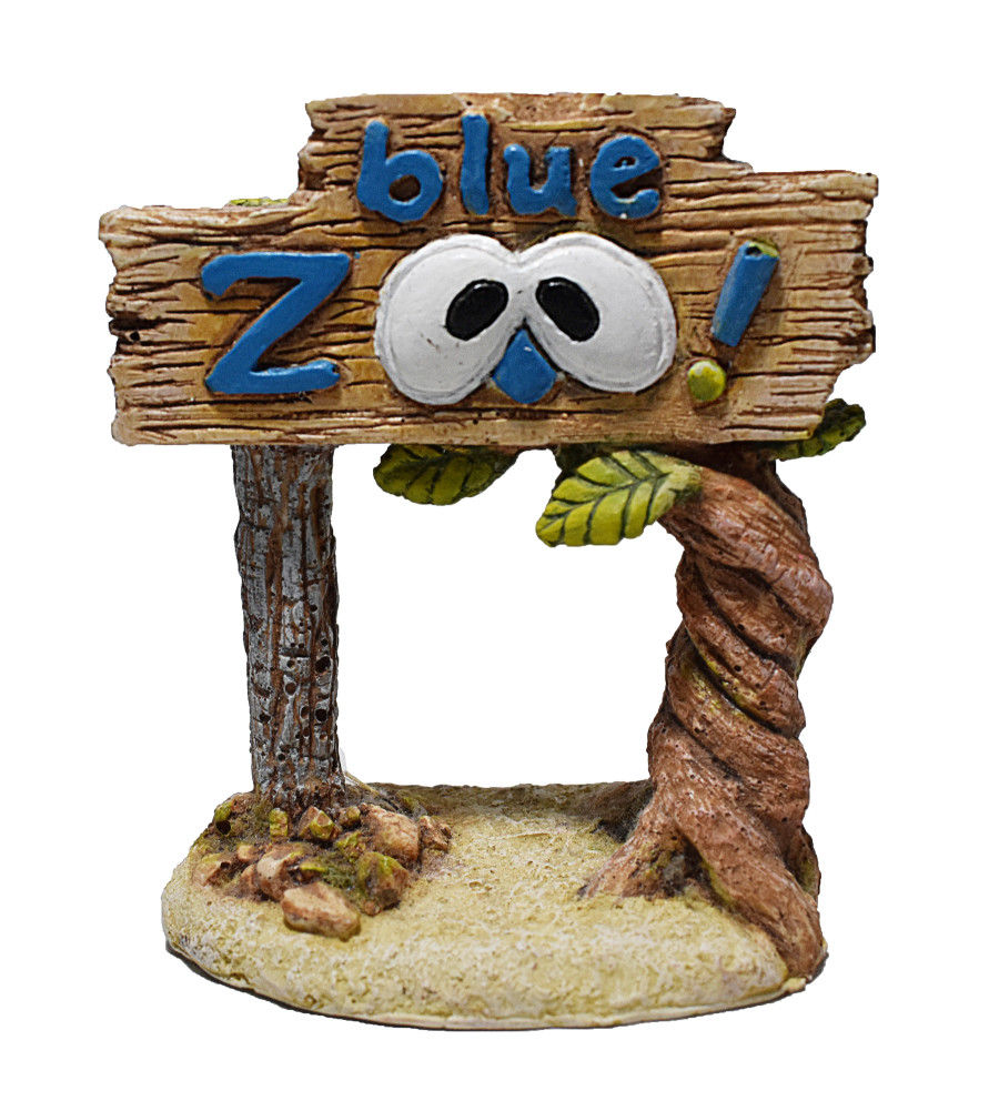 Hikari Ornament Blue Zoo Sign