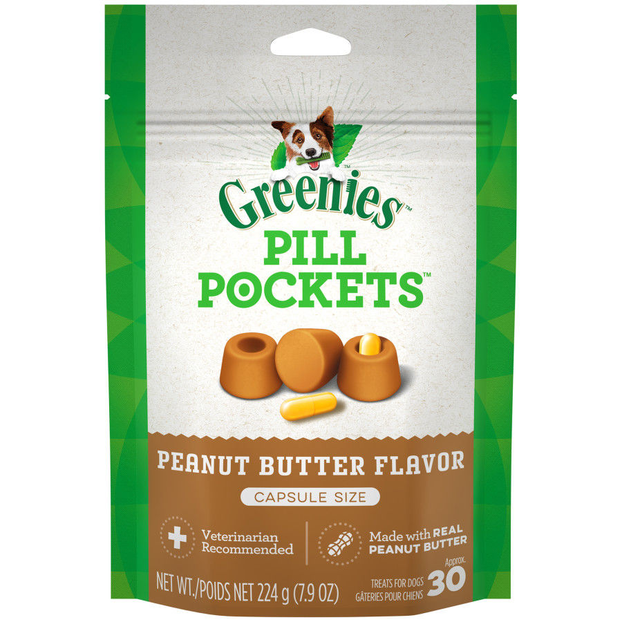 Greenies Pill Pockets Peanut Butter Flavor