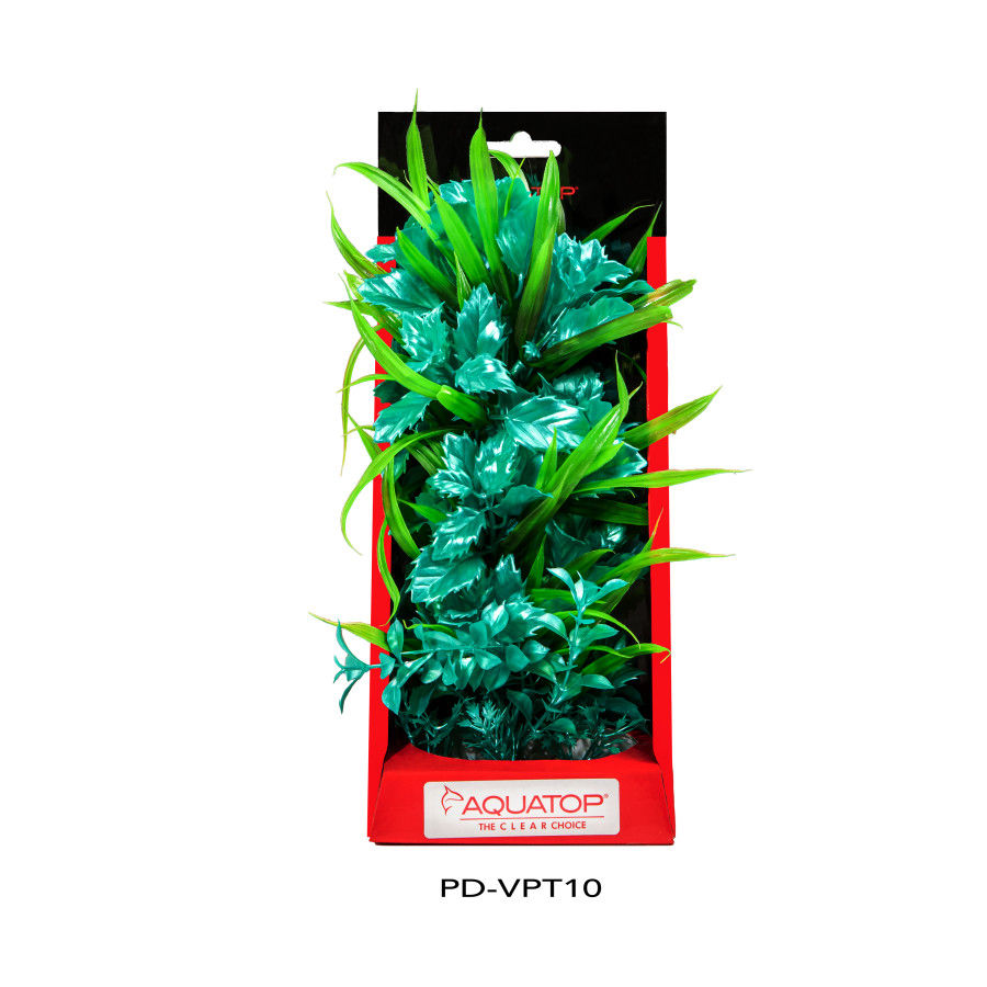 Aquatop - Vibrant Passion Plant Turquoise, 10 in