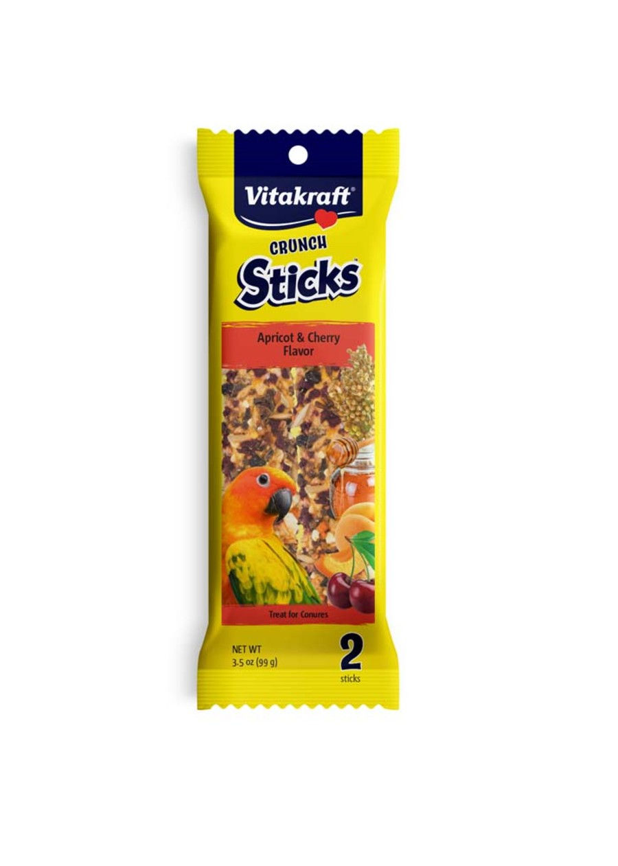 Vitakraft Crunch Sticks Apricot & Cherry Conures