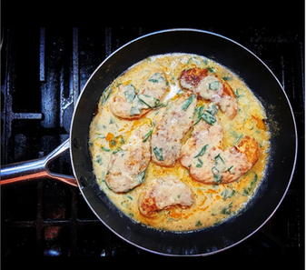 Spinach Artichoke Chicken