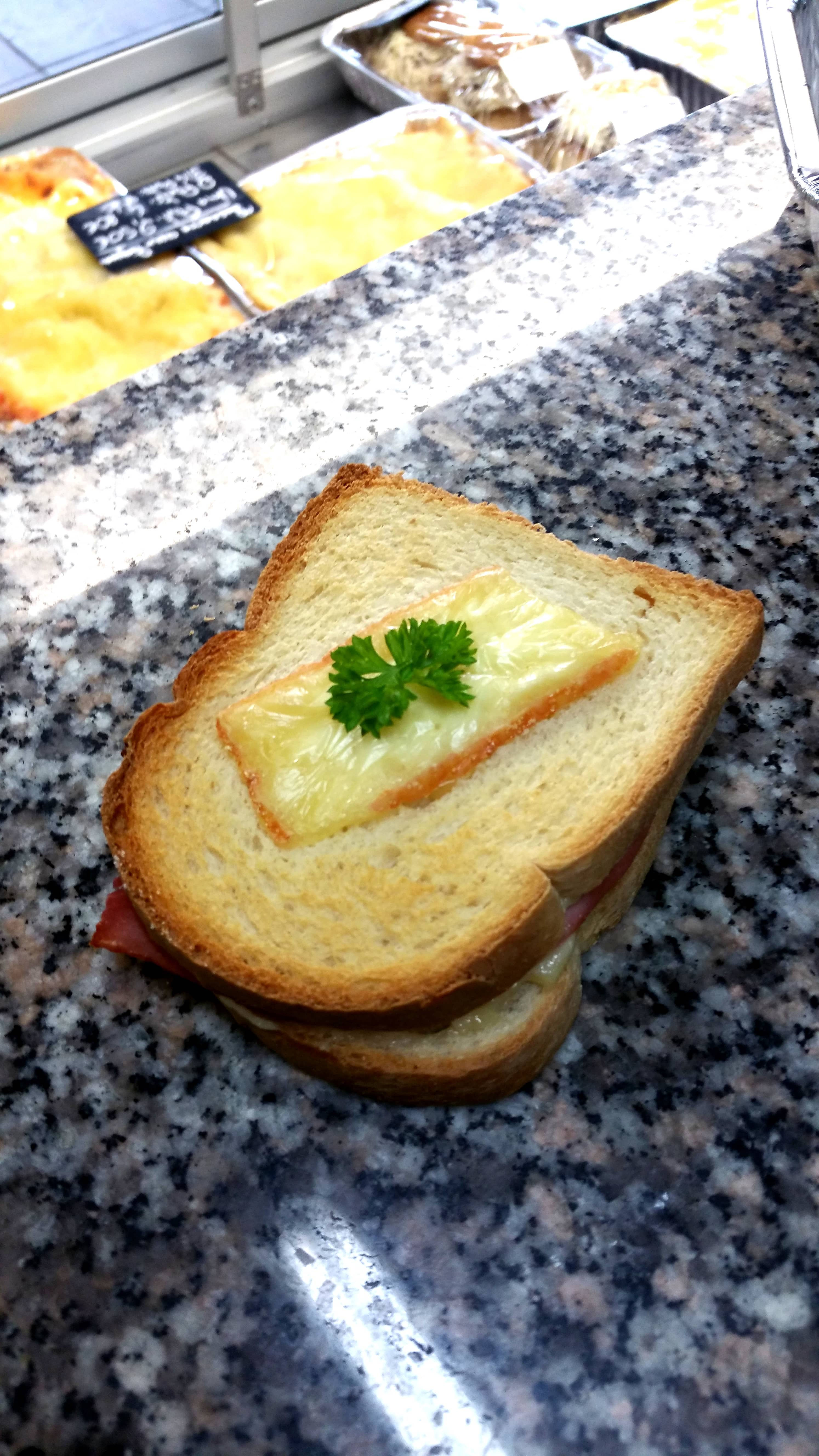 Croque monsieur au maroilles (la pièce)