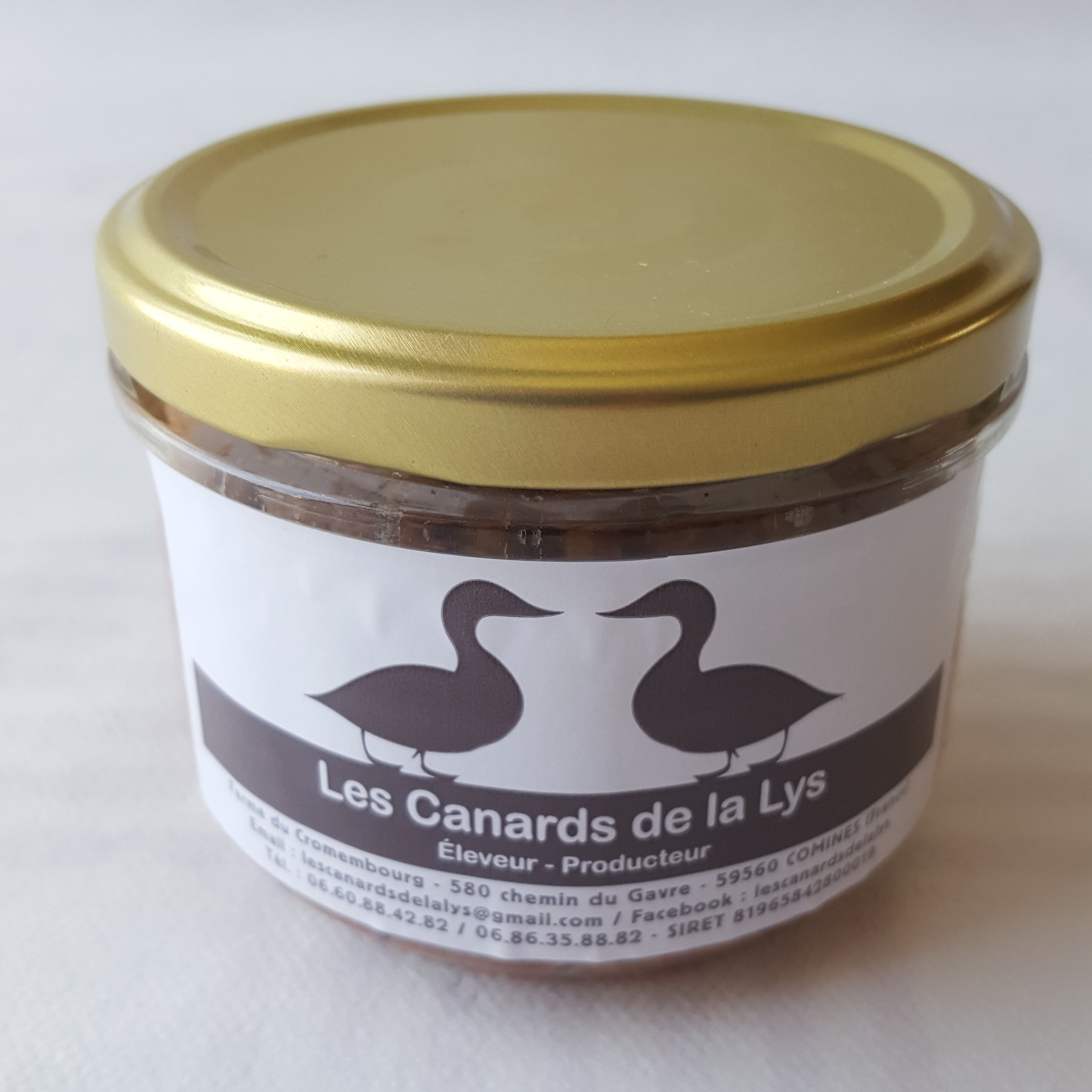 Grillons de canard "nature" (180 g)