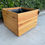 Thumbnail: 2'x2'x17" Redwood Planter