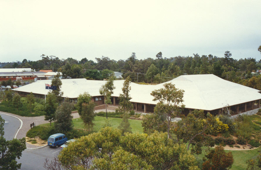 Current Mundaring Shire Administration and Civic Centre completed in 1982 . During construction the 