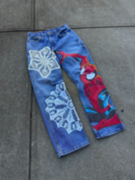 Web slinger denim 