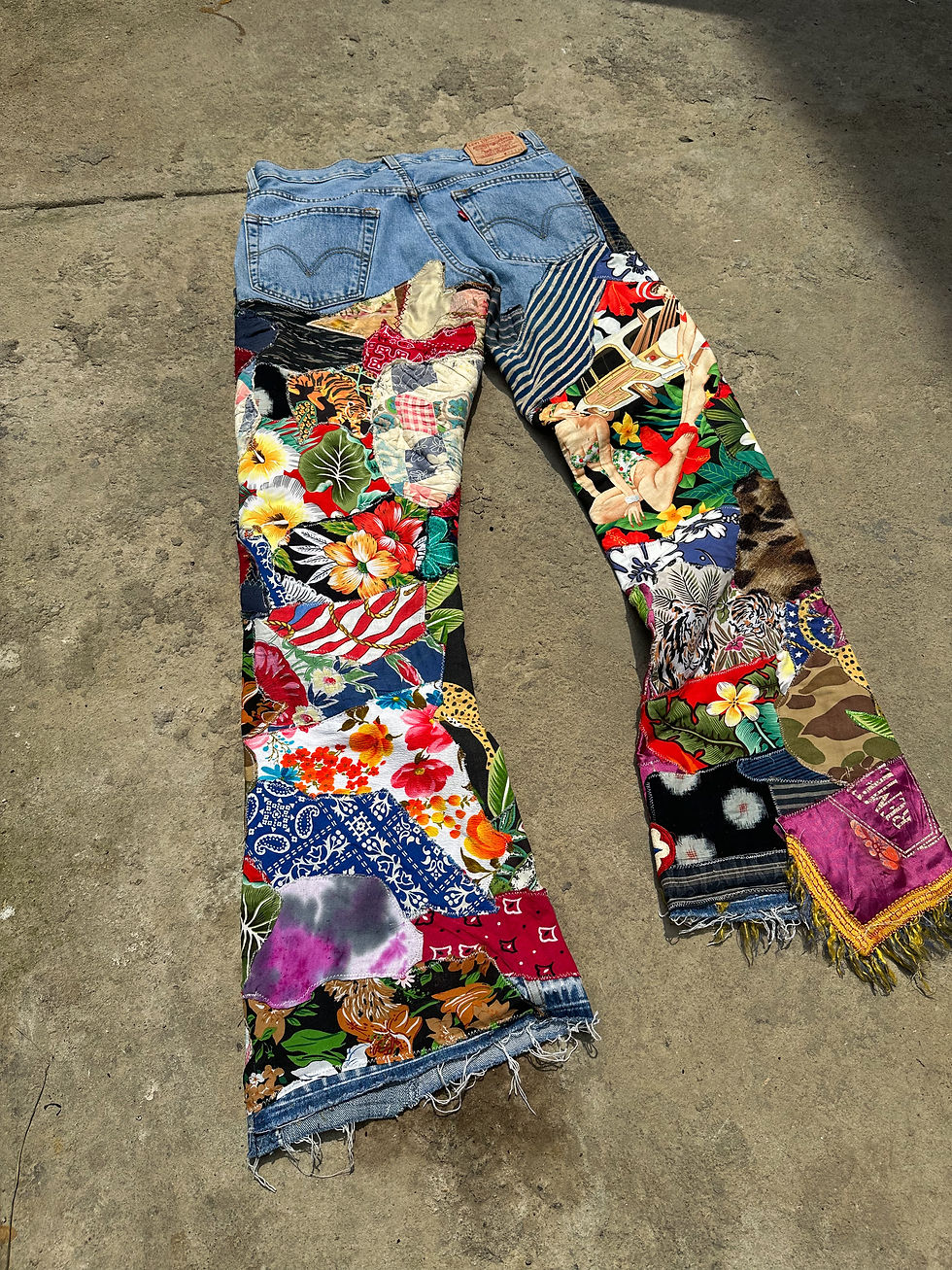 Thumbnail: Waikiki flared denim 