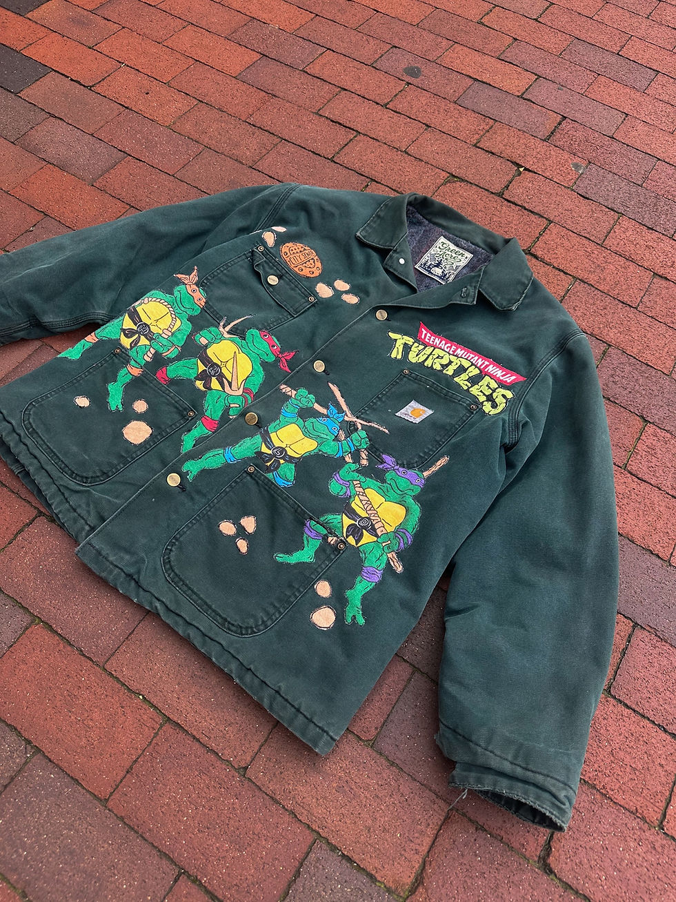 Thumbnail: TMNT carhartt chore jacket 