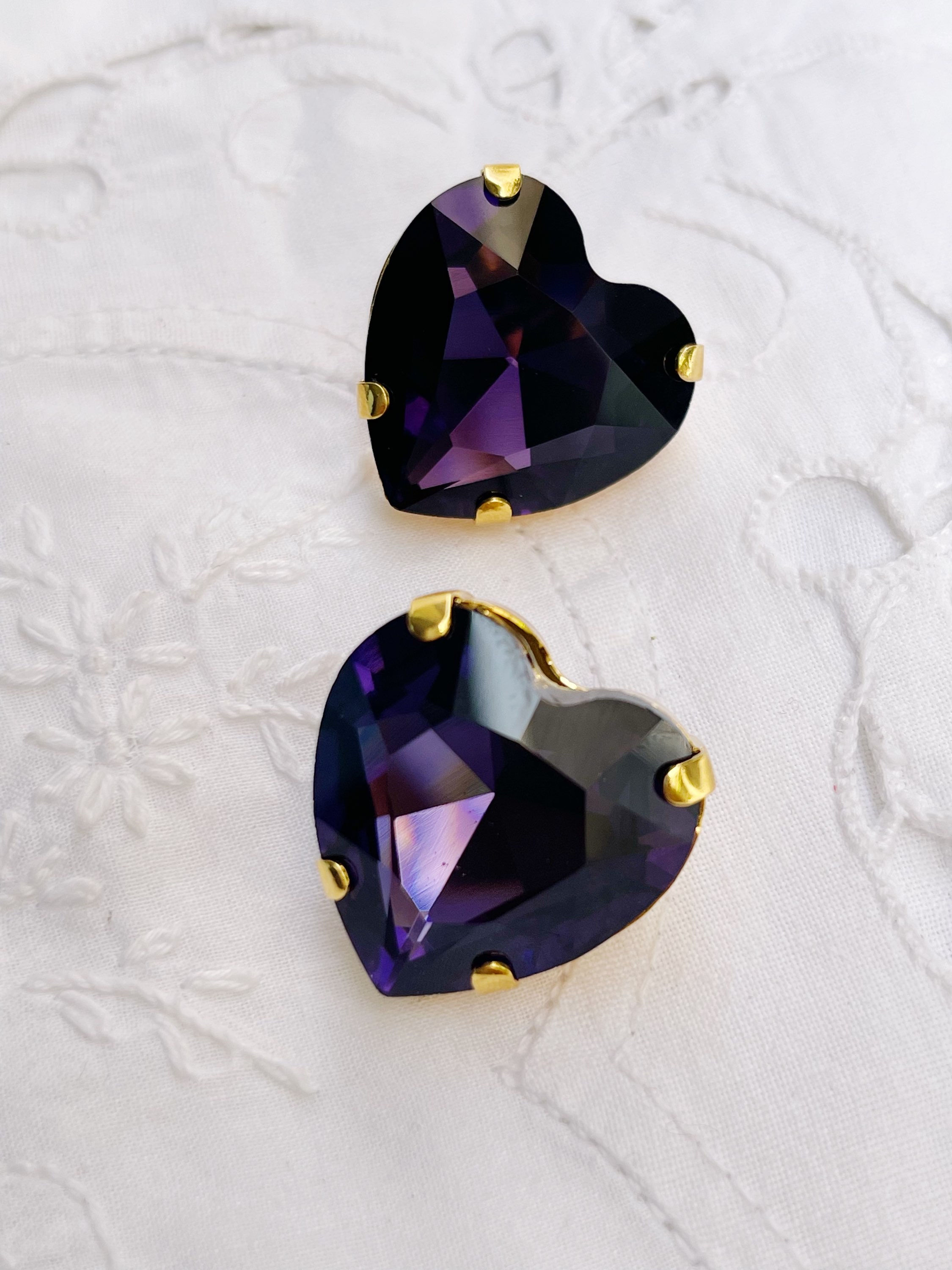 Jacqueline Heart Earrings 