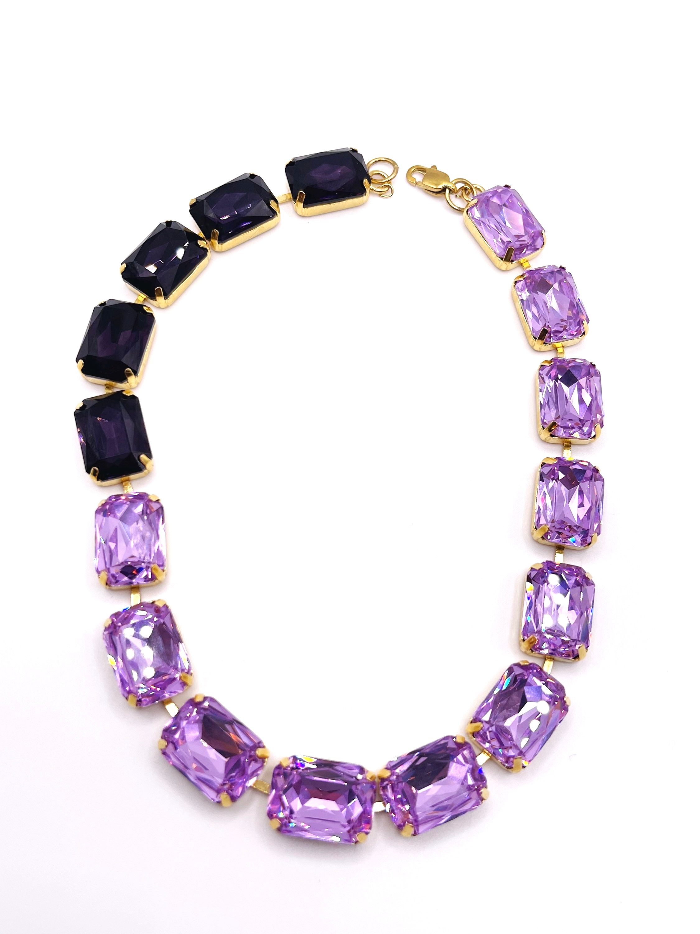 CARLA NECKLACE IN ORCHID 
