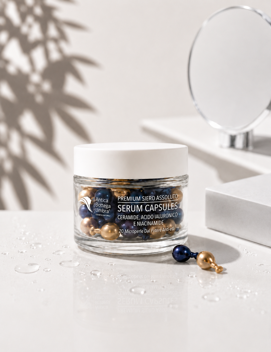 PREMIUM SIERO ASSOLUTO - CAPSULES ACIDO IALURONICO, NIACIMAINDE E CERAMIDE 20 PZ