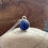 Thumbnail: Seaham Seaglass Blue Multi Marble and Sterling Silver Pendant 