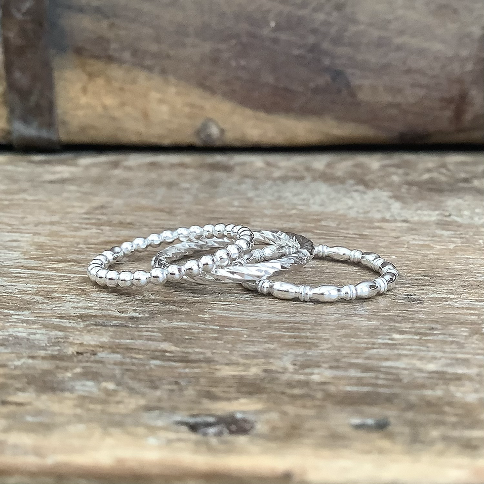 Thumbnail: Sterling Silver Fancy Ball Ring