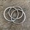 Thumbnail: Handmade Sterling Silver Russian Wedding Ring