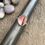 Thumbnail: Pink Multi Seaham Seaglass and Sterling Silver Ring (size R US 8.5) 