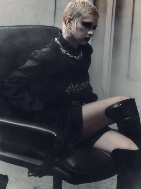 Italian luxury fashion campaign by Dazzl Production for Alchètipo photographed by Polina and Vladimir Mordvinovs.